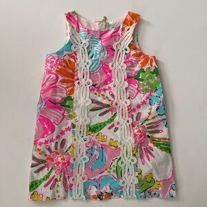 Lilly Pulitzer for Target Pink and Green Floral Kids Dress